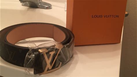 louis vuitton belt review